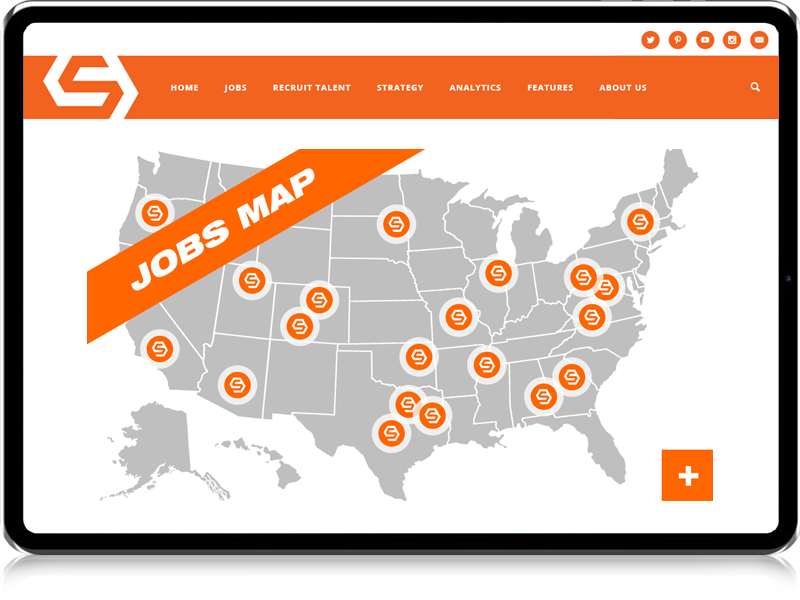 SkullSparks Jobs Map